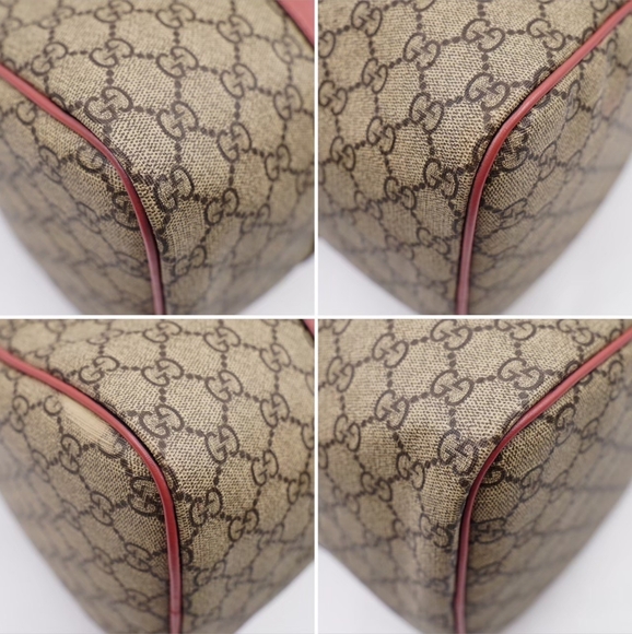 AU06❤️ Gucci GG Plus Monogram Joy Boston - Picture 12 of 15